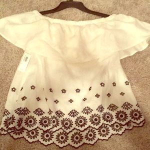 Off the shoulder top